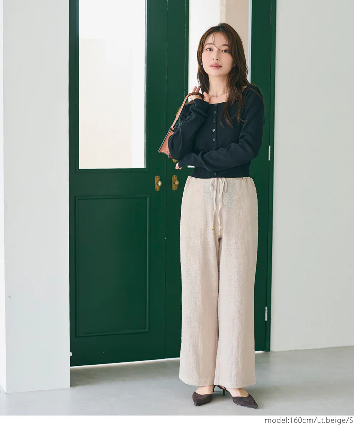 シボラメシャーリングイージーパンツ レディース メール便不可 - Image 3
