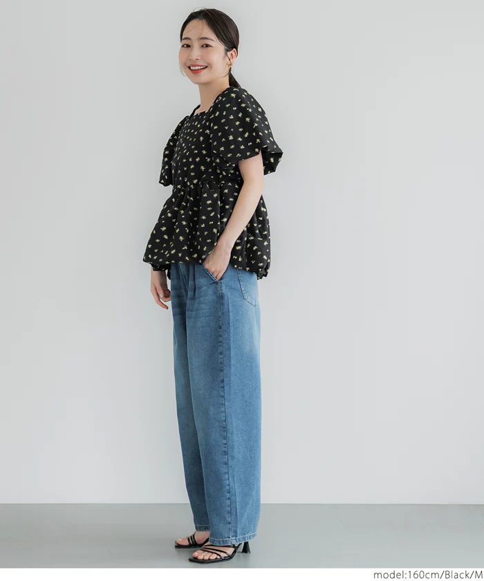 セール★3490円→1290円 サッカーバルーンブラウス レディース メール便不可 - Image 6