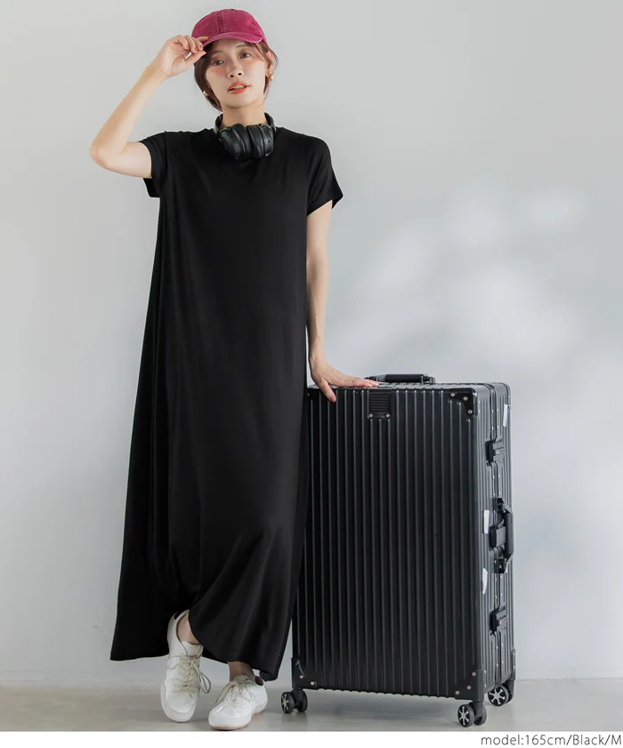 とろみマキシワンピース レディース メール便不可 - Image 14