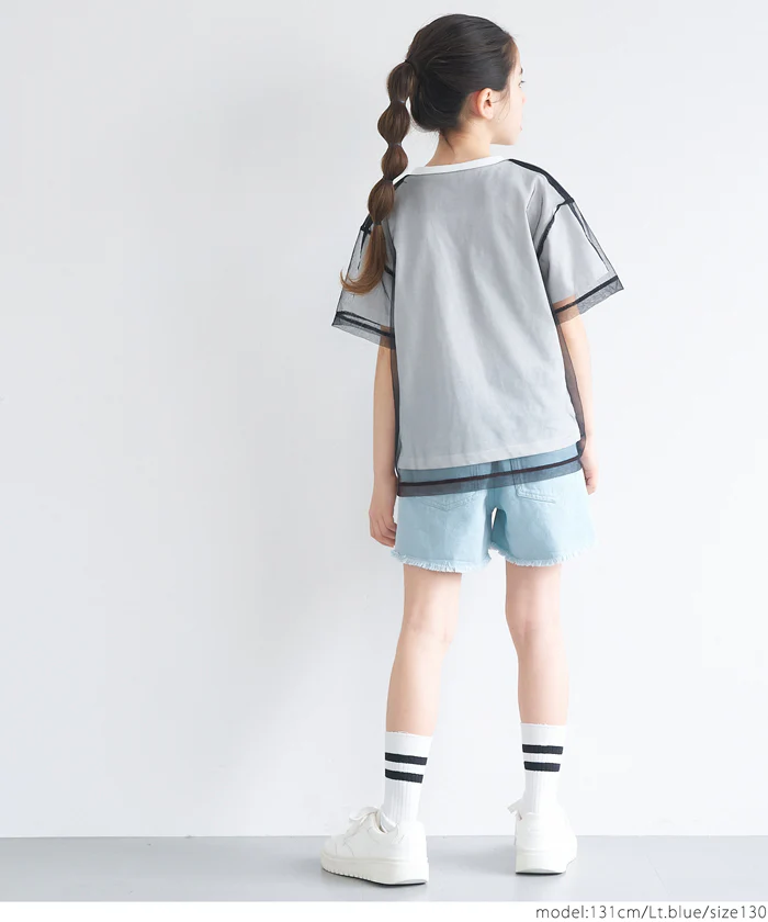 ダメージショートパンツ キッズ メール便不可 - Image 4