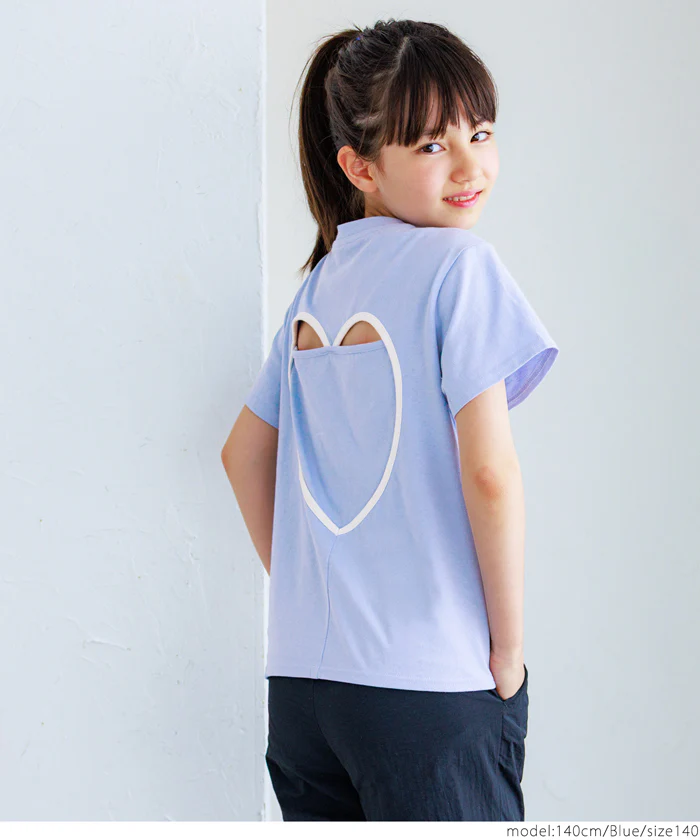 セール★1290円→550円 バックハートTシャツ キッズ メール便可 - Image 8