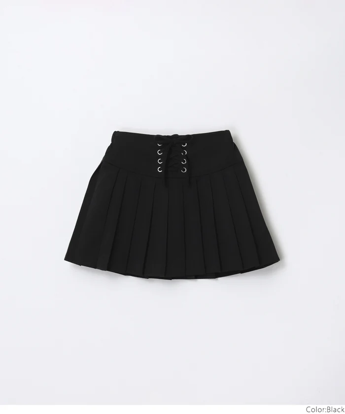 レースアッププリーツスカート キッズ メール便不可 - Image 16