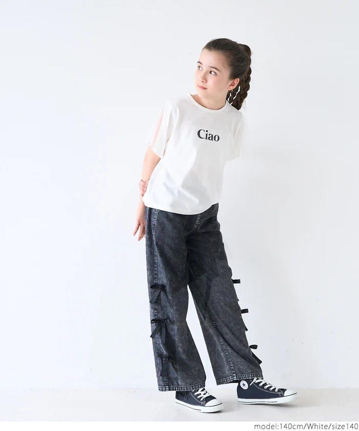 セール ★1290円→550円袖チュールトップス キッズ メール便可 - Image 10