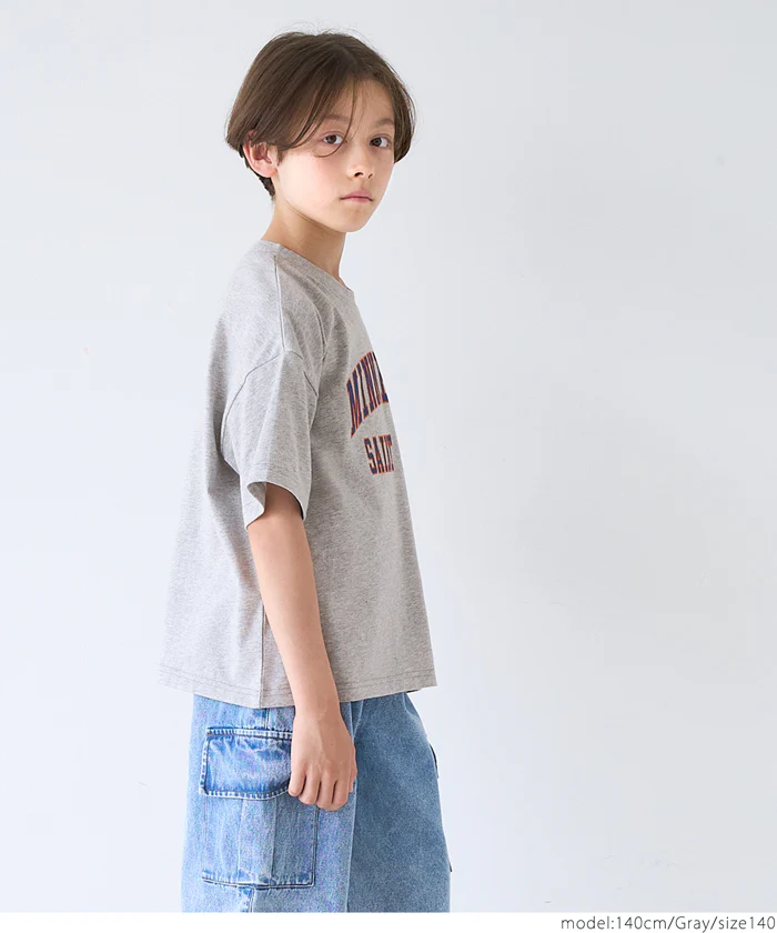 セール★990円→790円 ロゴネームプリントTシャツ キッズ メール便不可 - Image 5