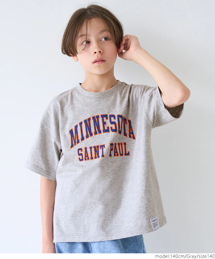 セール★990円→790円 ロゴネームプリントTシャツ キッズ メール便不可 - Image 6