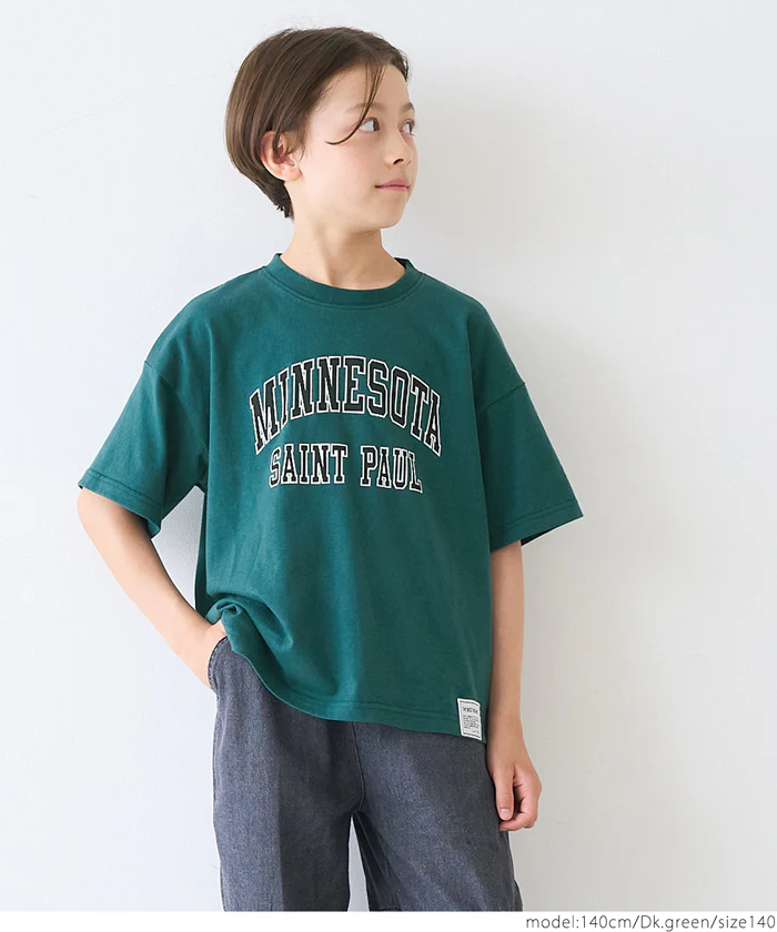 セール★990円→790円 ロゴネームプリントTシャツ キッズ メール便不可 - Image 8