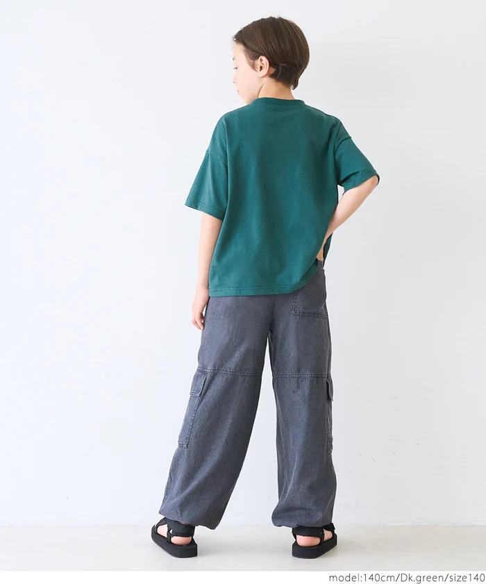 セール★990円→790円 ロゴネームプリントTシャツ キッズ メール便不可 - Image 9