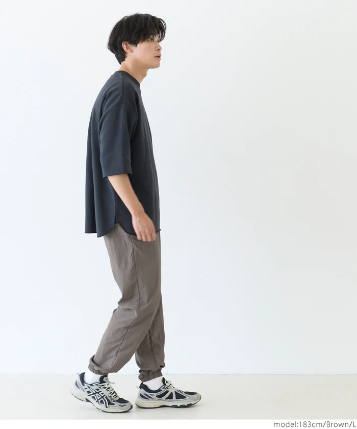 セール★2690円→1990円 ライトワッシャーナイロンジョガーパンツ メンズ メール便不可 - Image 4