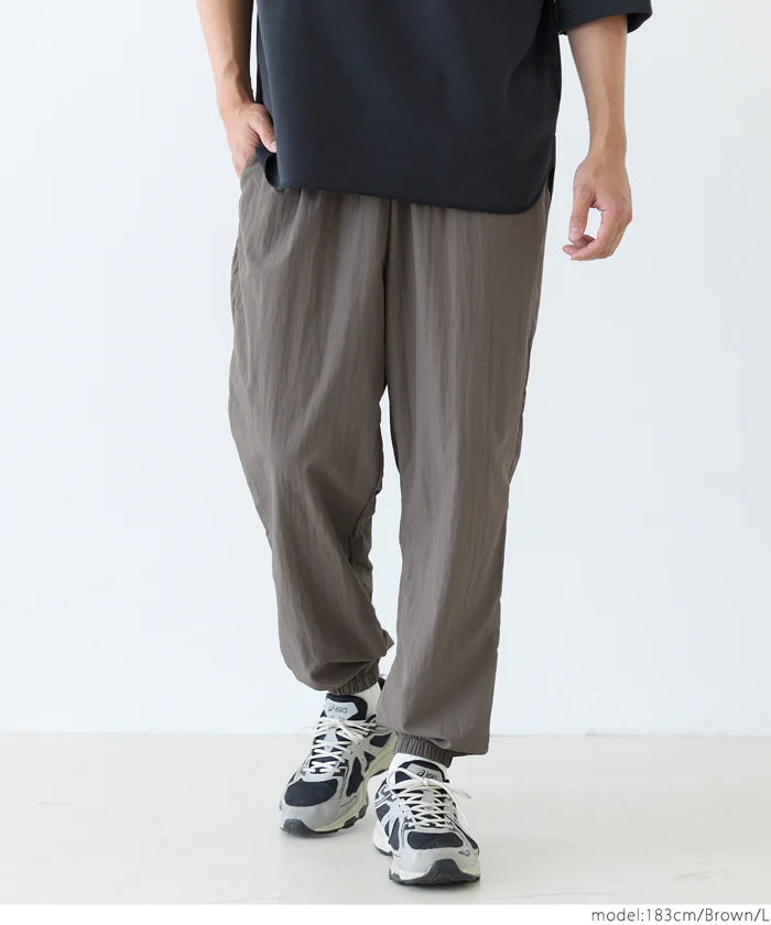 セール★2690円→1990円 ライトワッシャーナイロンジョガーパンツ メンズ メール便不可 - Image 6