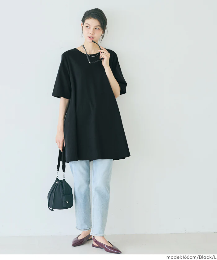 Aラインチュニック レディース メール便不可 - Image 12