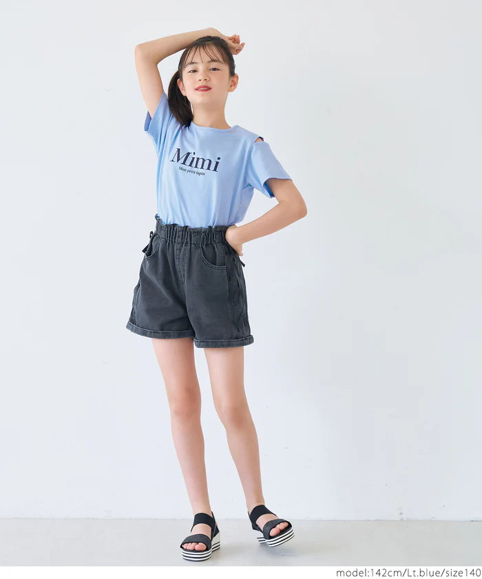 セール★990円→790円 肩あきバッククロスTシャツ キッズ メール便可 - Image 12
