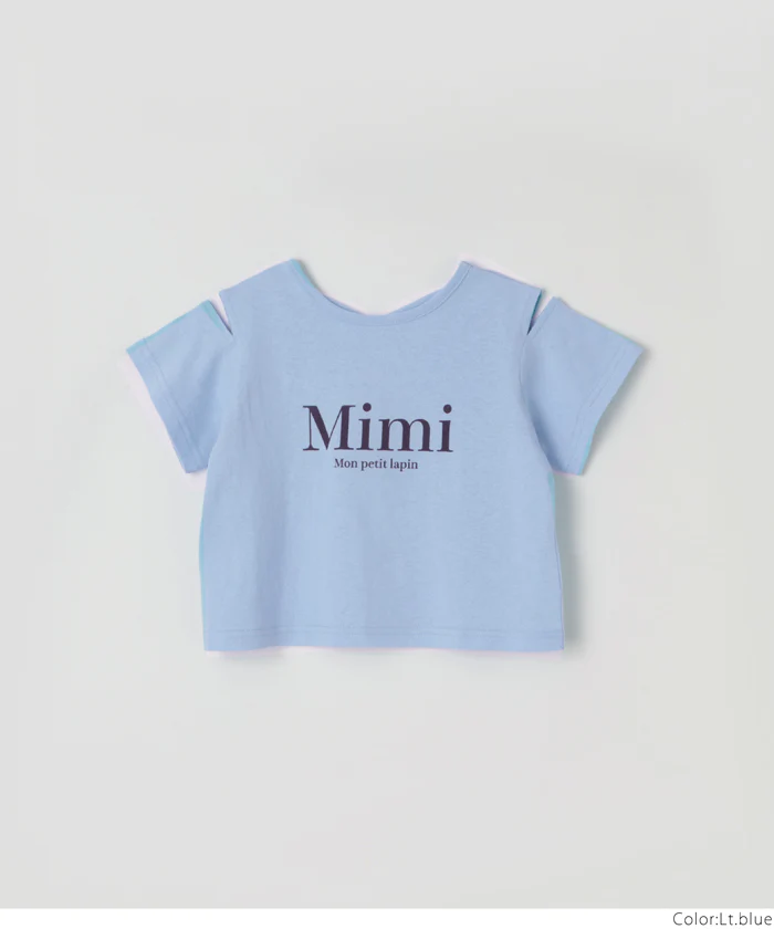 セール★990円→790円 肩あきバッククロスTシャツ キッズ メール便可 - Image 16