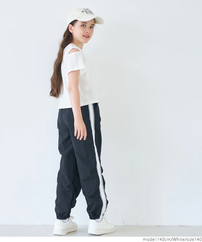 セール★990円→790円 肩あきバッククロスTシャツ キッズ メール便可 - Image 4