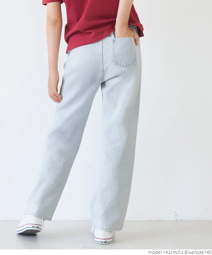 デニムハートデザインパンツ キッズ メール便不可 - Image 5