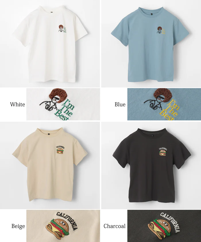 セール★990円→790円 刺繍Tシャツ キッズ メール便可 - Image 19