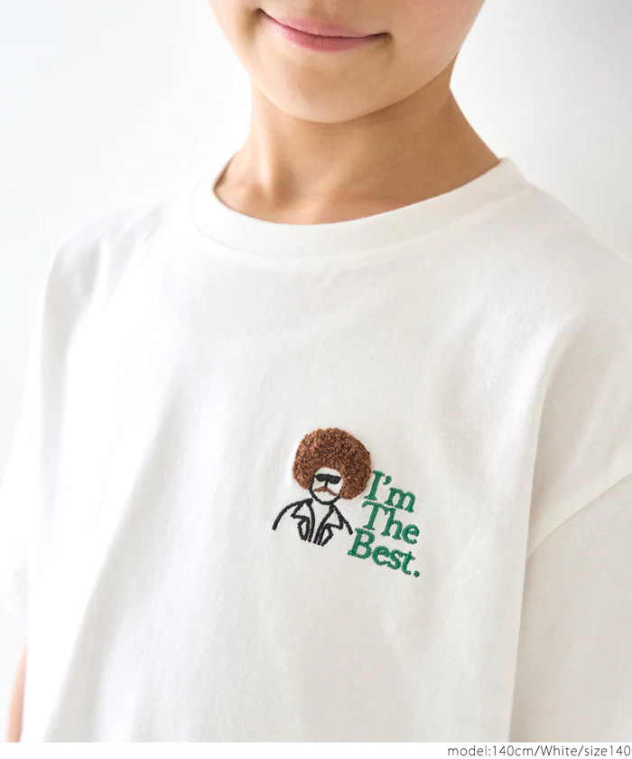 セール★990円→790円 刺繍Tシャツ キッズ メール便可 - Image 5