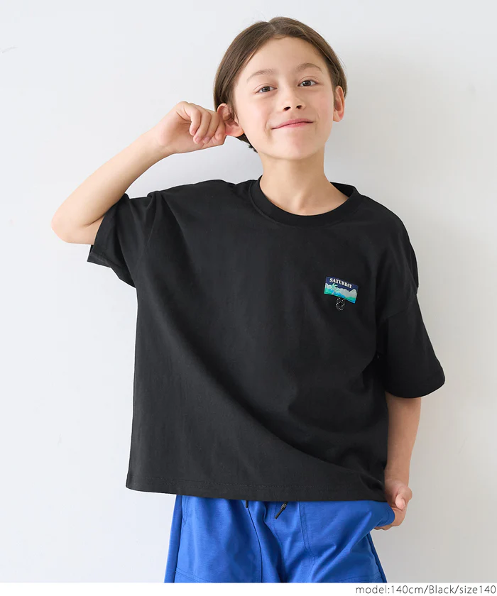 ロゴネームTシャツ キッズ メール便可 - Image 10