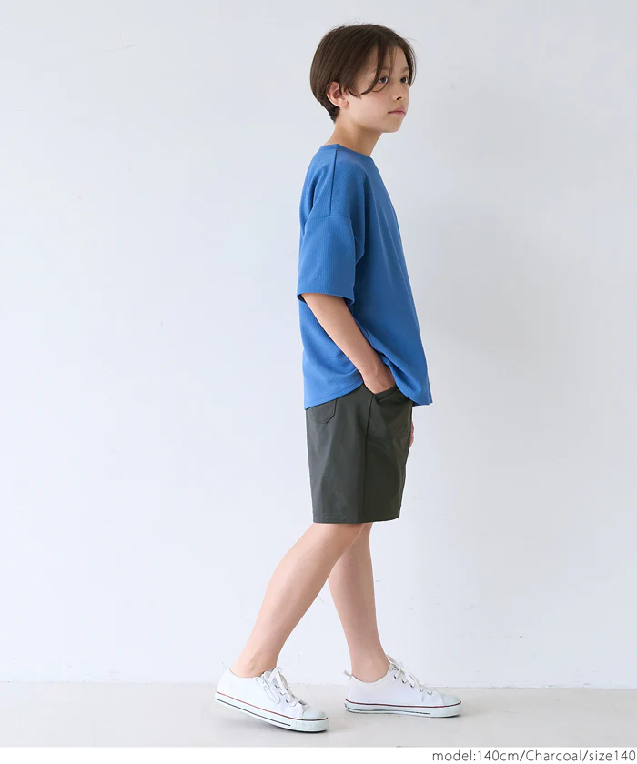 ロゴネームハーフパンツ キッズ メール便不可 - Image 15