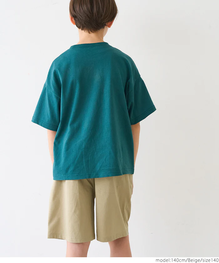 ロゴネームハーフパンツ キッズ メール便不可 - Image 4
