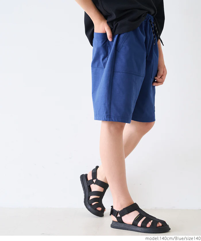 ロゴネームハーフパンツ キッズ メール便不可 - Image 9