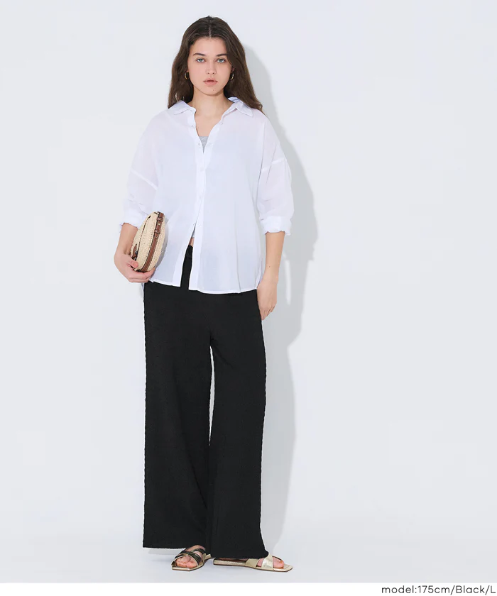 シボシャーリングパンツ レディース メール便不可 - Image 11