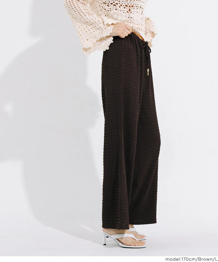 シボシャーリングパンツ レディース メール便不可 - Image 4