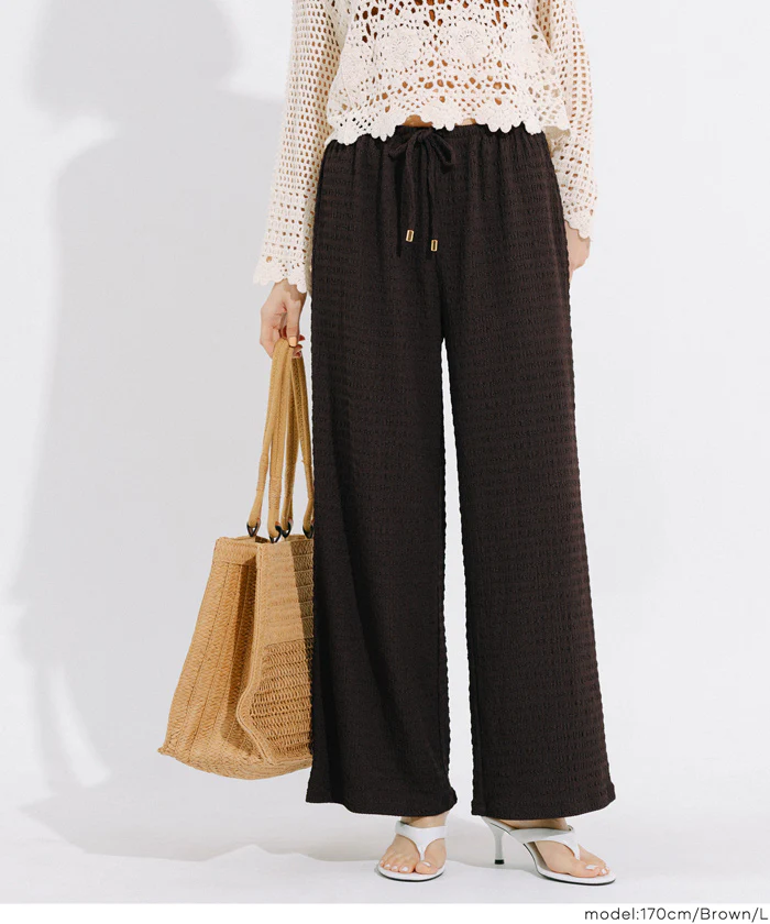 シボシャーリングパンツ レディース メール便不可 - Image 6