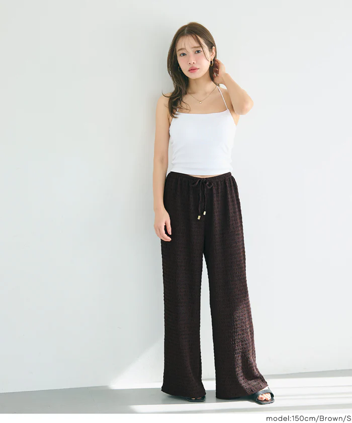 シボシャーリングパンツ レディース メール便不可 - Image 8