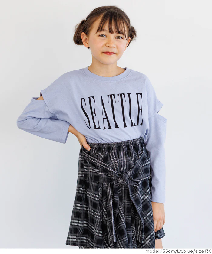 セール★1290円→550円 肩あきプリントTシャツ キッズ メール便不可 - Image 10