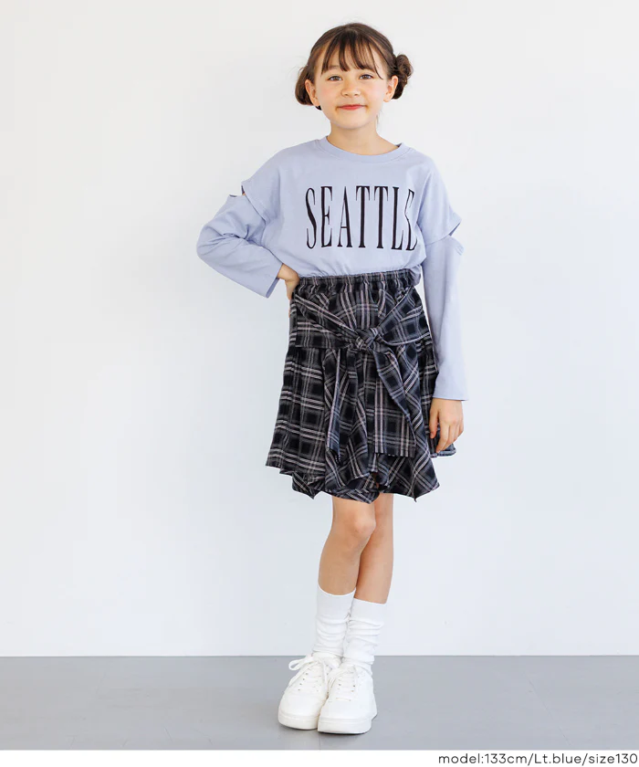 セール★1290円→550円 肩あきプリントTシャツ キッズ メール便不可 - Image 7