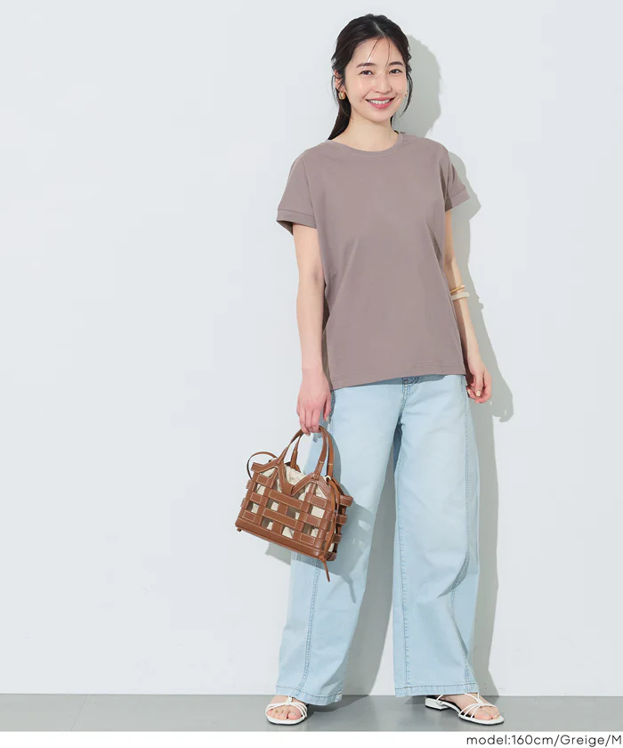 COTTON from the U.S.フレンチスリーブTシャツ レディース メール便不可 - Image 11