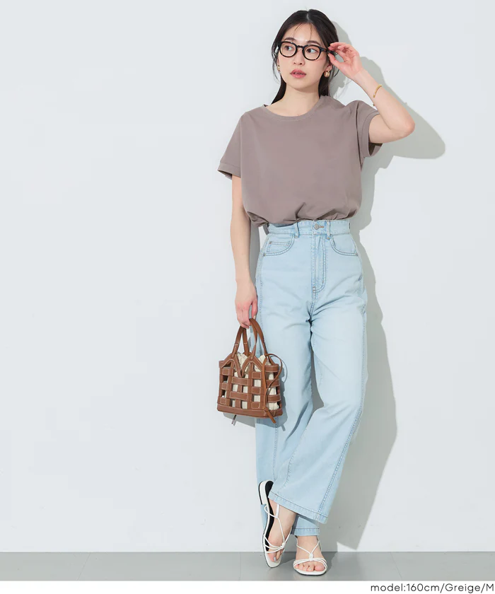 COTTON from the U.S.フレンチスリーブTシャツ レディース メール便不可 - Image 13
