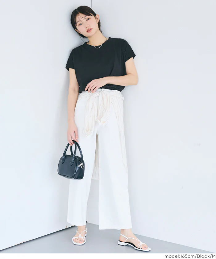 COTTON from the U.S.フレンチスリーブTシャツ レディース メール便不可 - Image 18
