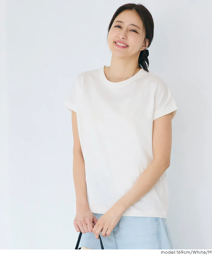 COTTON from the U.S.フレンチスリーブTシャツ レディース メール便不可 - Image 3