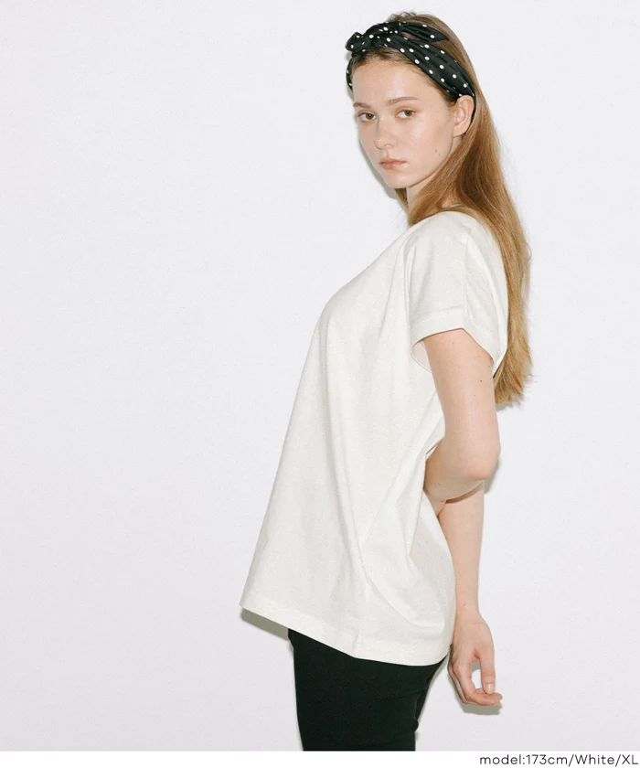 COTTON from the U.S.フレンチスリーブTシャツ レディース メール便不可 - Image 5