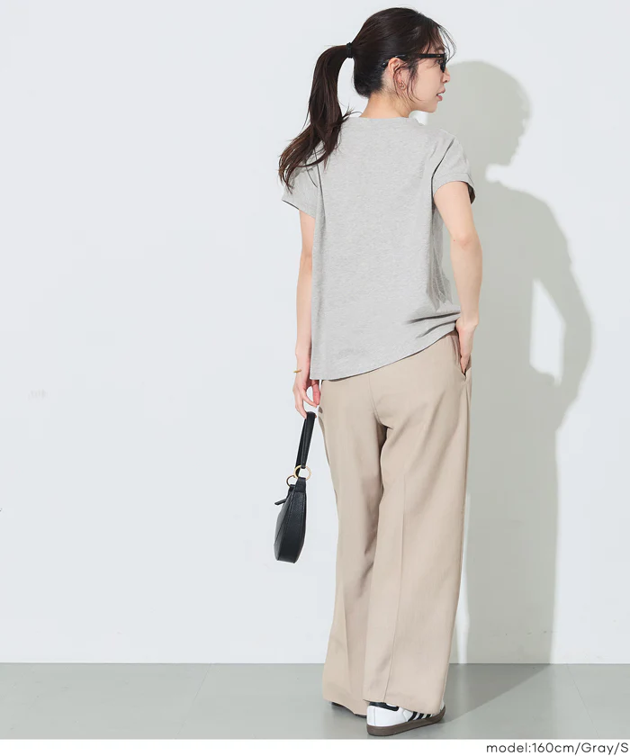 COTTON from the U.S.フレンチスリーブTシャツ レディース メール便不可 - Image 9