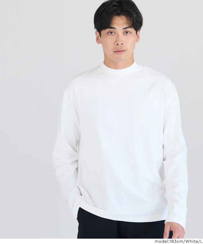 セール★1490円→550円 モックネックロンT メンズ メール便不可 - Image 2