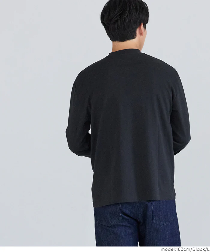 セール★1490円→550円 モックネックロンT メンズ メール便不可 - Image 8