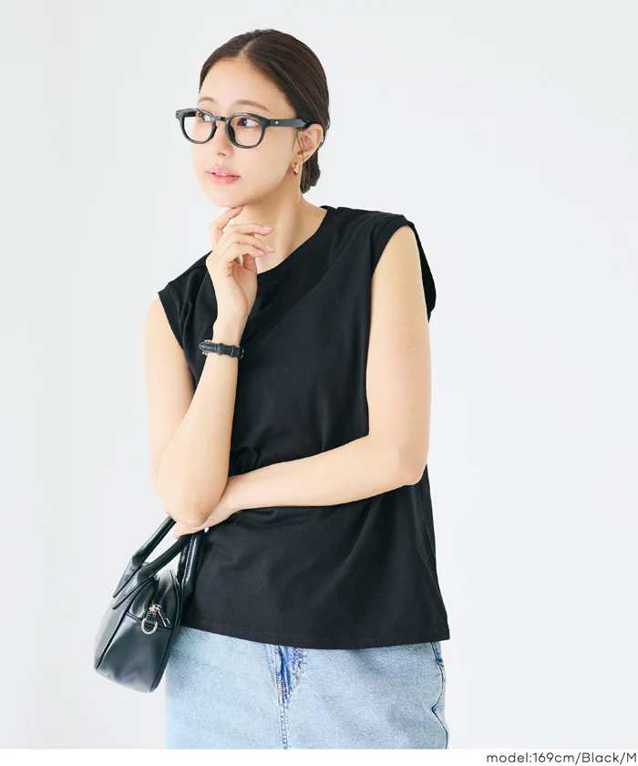 COTTON from the U.S.ノースリーブシャツ レディース メール便不可 - Image 10
