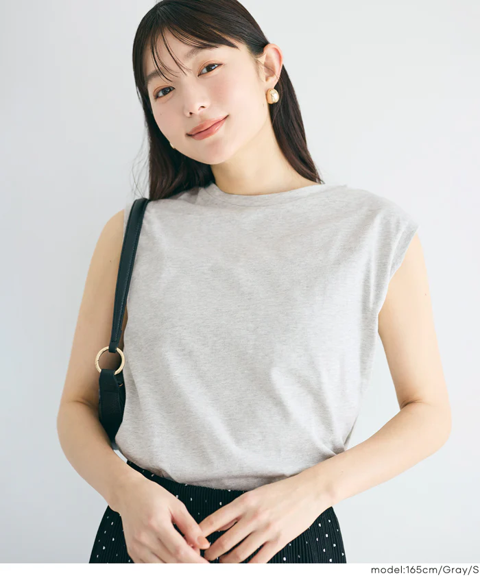 COTTON from the U.S.ノースリーブシャツ レディース メール便不可 - Image 15