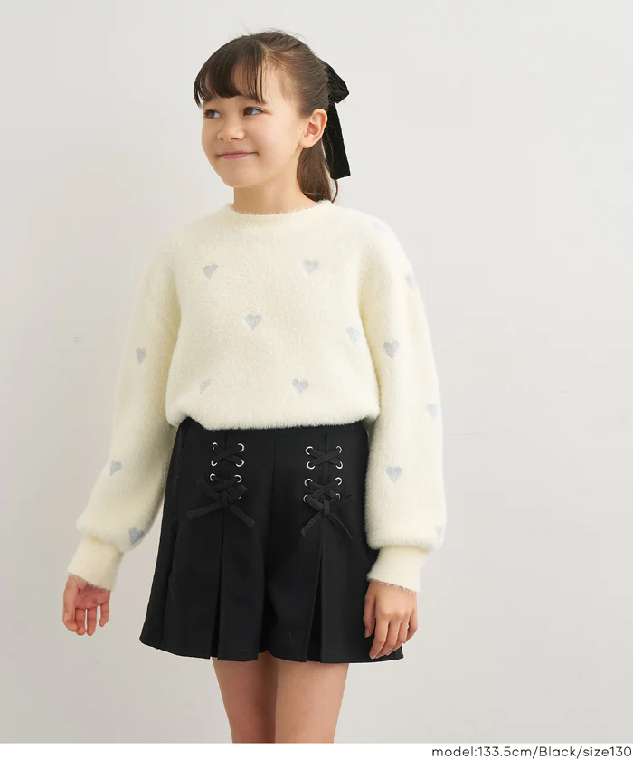 セール★2290円→1990円 レースアップショートパンツ キッズ メール便不可 - Image 4