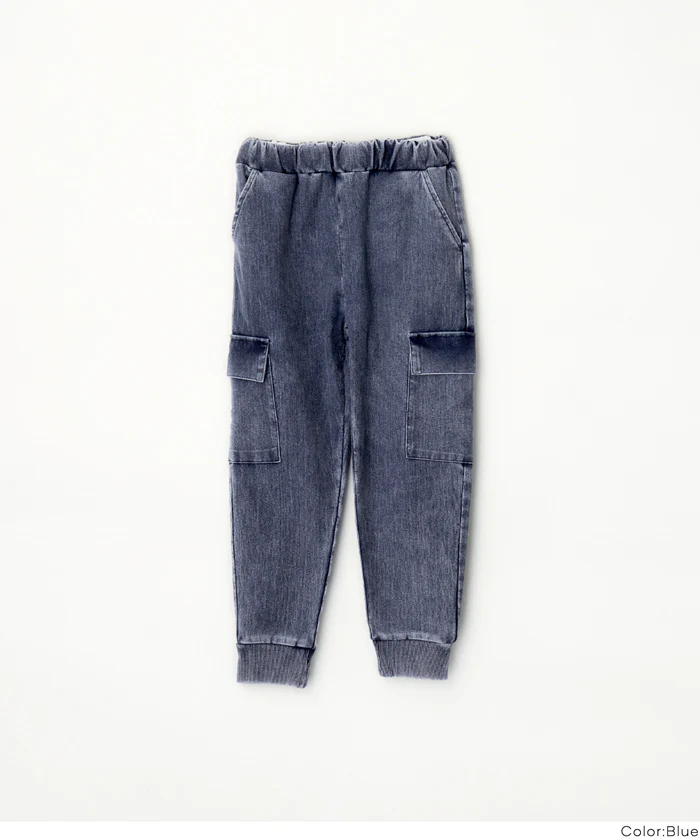 セール★2490円→1990円 カットデニムジョガーパンツ キッズ メール便不可 - Image 10