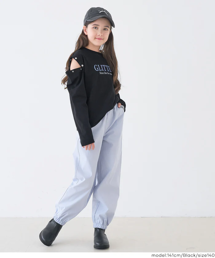セール★1490円→550円 肩ボタンあき長袖Tシャツ キッズ メール便不可 - Image 10