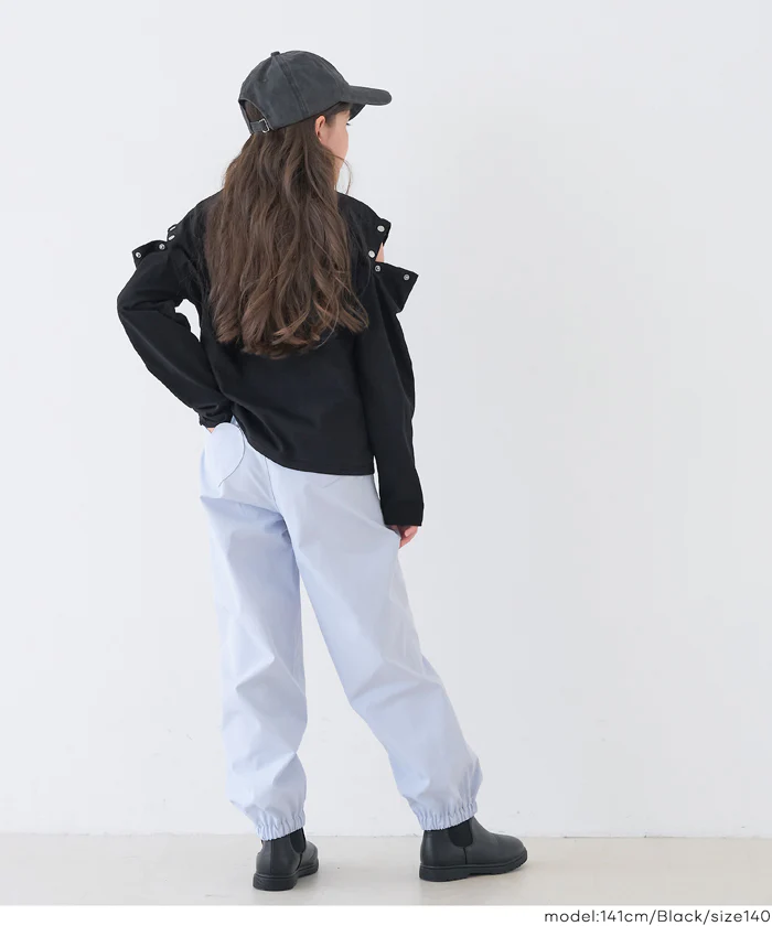 セール★1490円→550円 肩ボタンあき長袖Tシャツ キッズ メール便不可 - Image 12