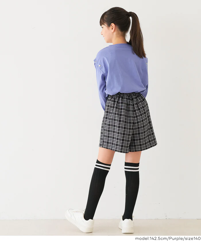 セール★1490円→550円 肩ボタンあき長袖Tシャツ キッズ メール便不可 - Image 7