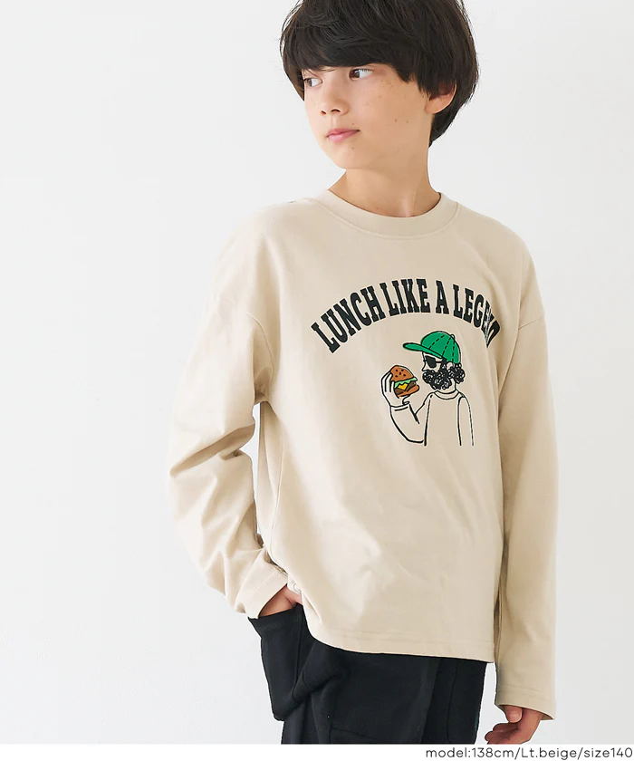 セール★990円→550円 イラスト長袖Tシャツ キッズ メール便不可 - Image 6