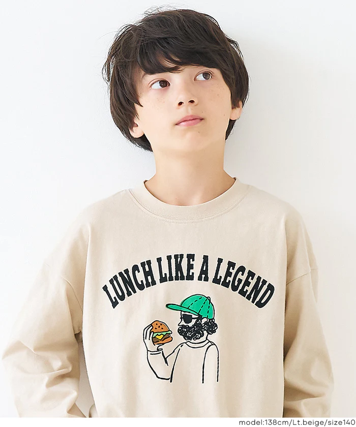 セール★990円→550円 イラスト長袖Tシャツ キッズ メール便不可 - Image 7