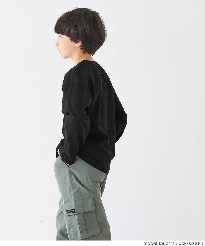 セール★990円→550円 ゴースト刺繍長袖Tシャツ キッズ メール便不可 - Image 12