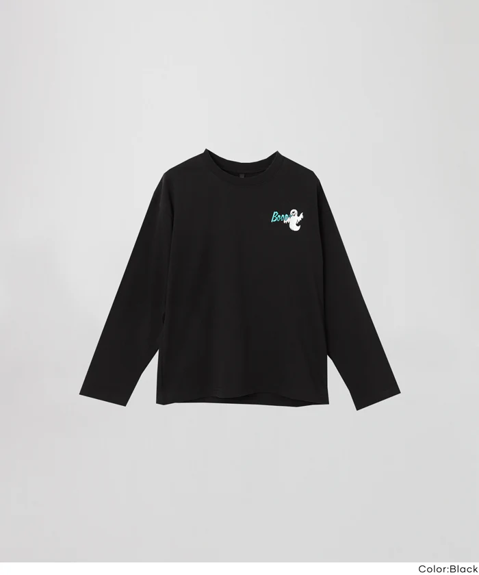 セール★990円→550円 ゴースト刺繍長袖Tシャツ キッズ メール便不可 - Image 16
