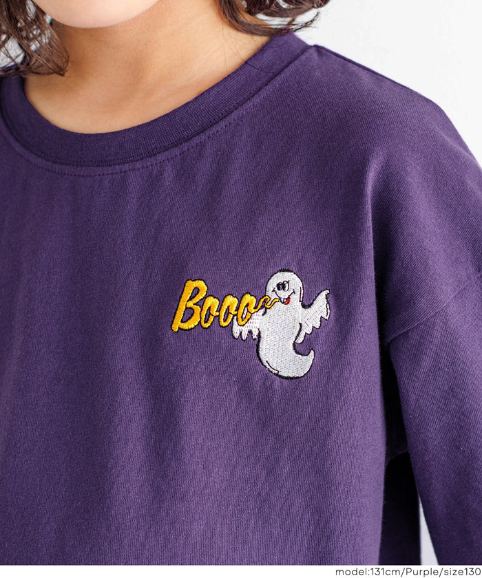 セール★990円→550円 ゴースト刺繍長袖Tシャツ キッズ メール便不可 - Image 7